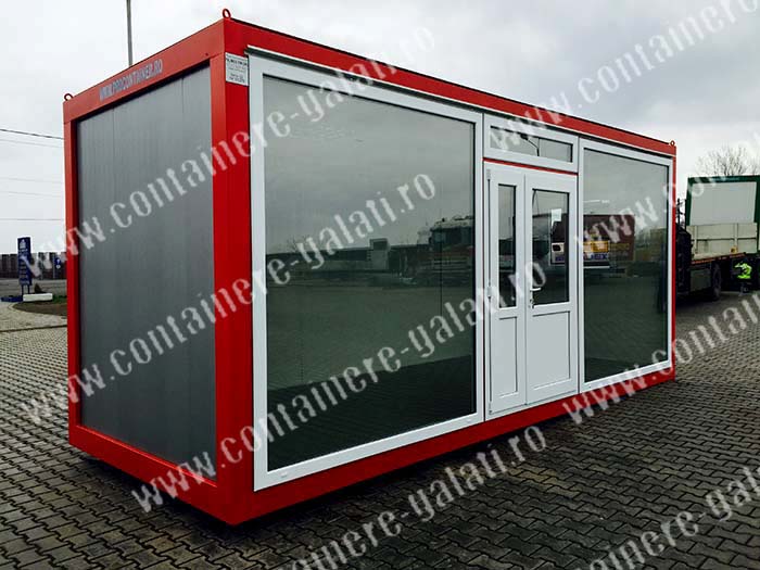 containere magazin geam Alba